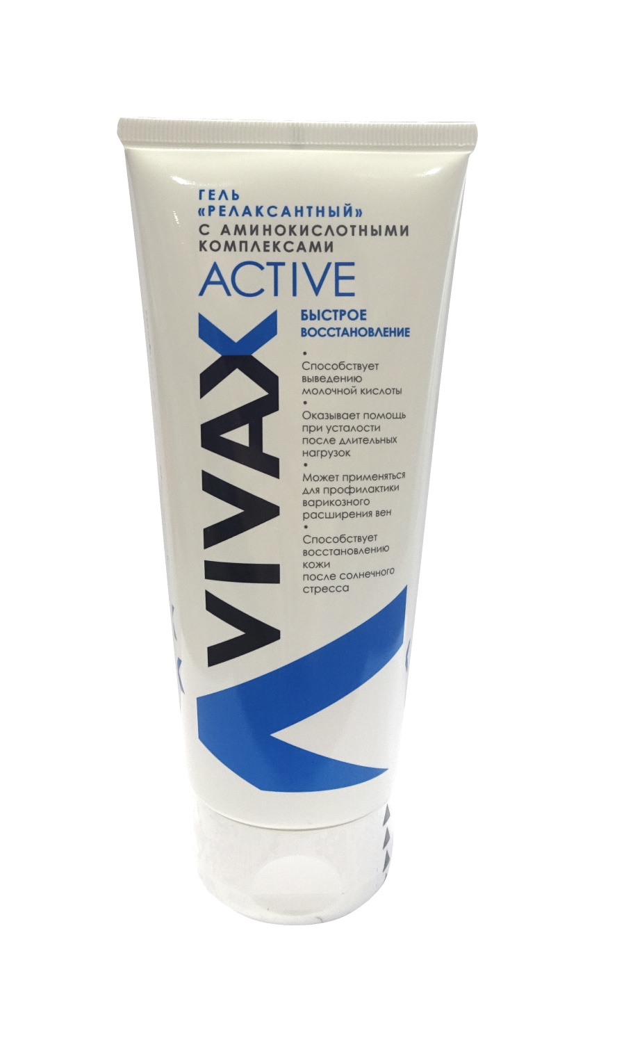 VIVAX SPORT RELAXANT GEL with active peptide complexes