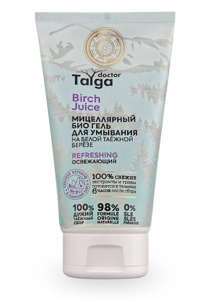 Doctor Taiga Birch Juice Refreshing Micellar Bio Gel