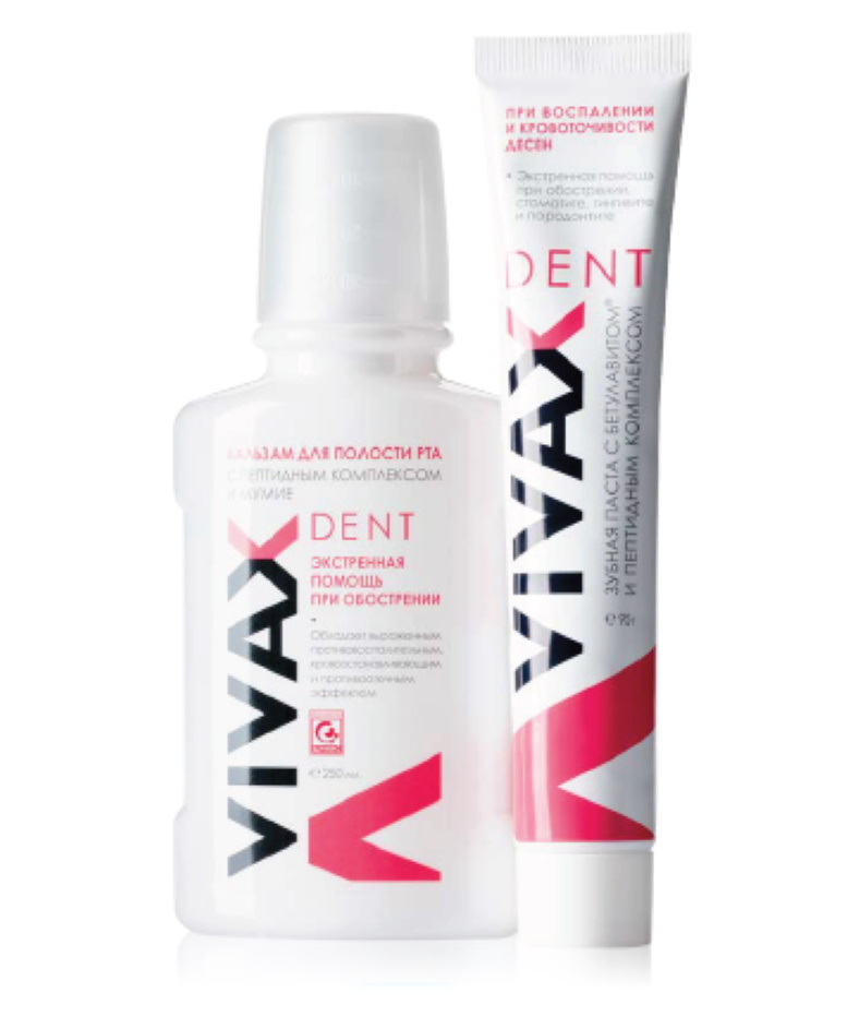 VIVAX Dent HELPS TO DEAL WITH AGGRAVATION