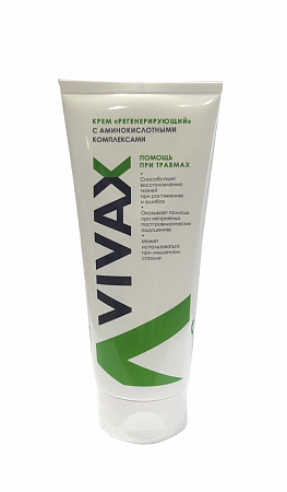 VIVAX SPORT REGENERATING CREAM  with active peptide complexes