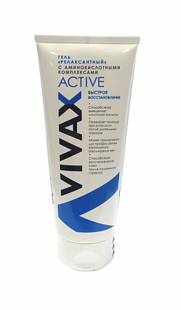 VIVAX SPORT RELAXANT GEL with active peptide complexes