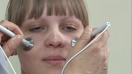 FACIAL DUAL COSMETOLOGY ELECTRODE