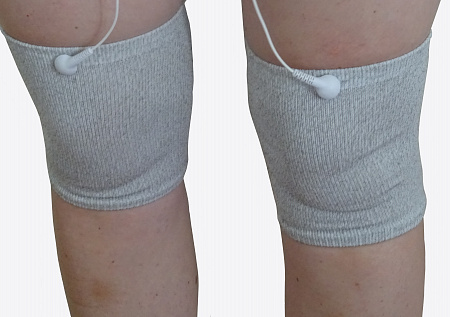 Electrical conductive Pair Garment for Knee or Elbow