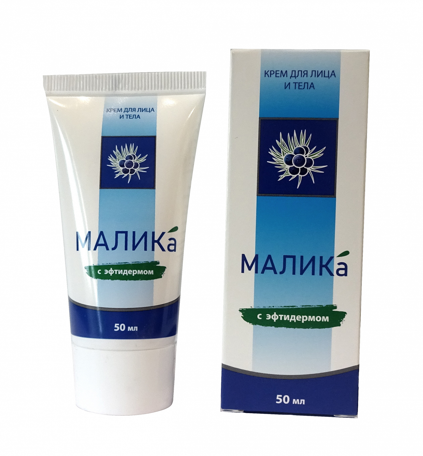 MALIKA face and body cream with Eftiderm